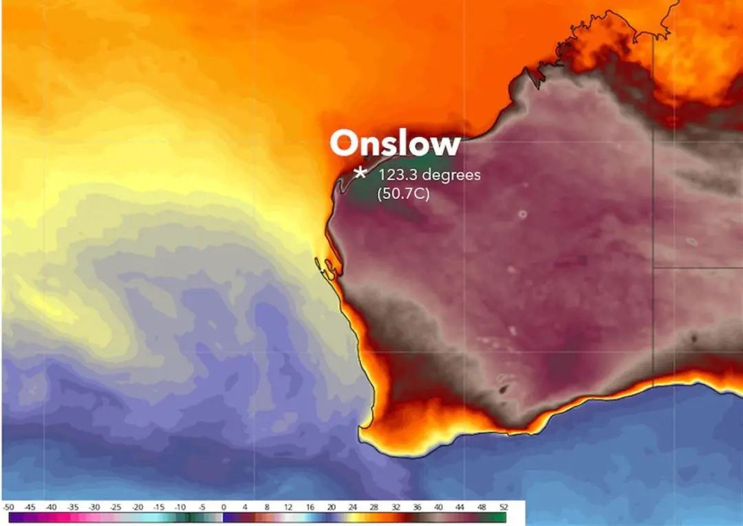 天游平台注册地址50.7℃！澳洲迎来60年以来最热的一天，森林火警频发，天然气工厂停摆