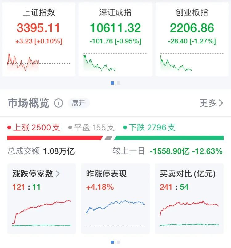 震荡！2500只个股上涨！这只股票走出“地天板”！