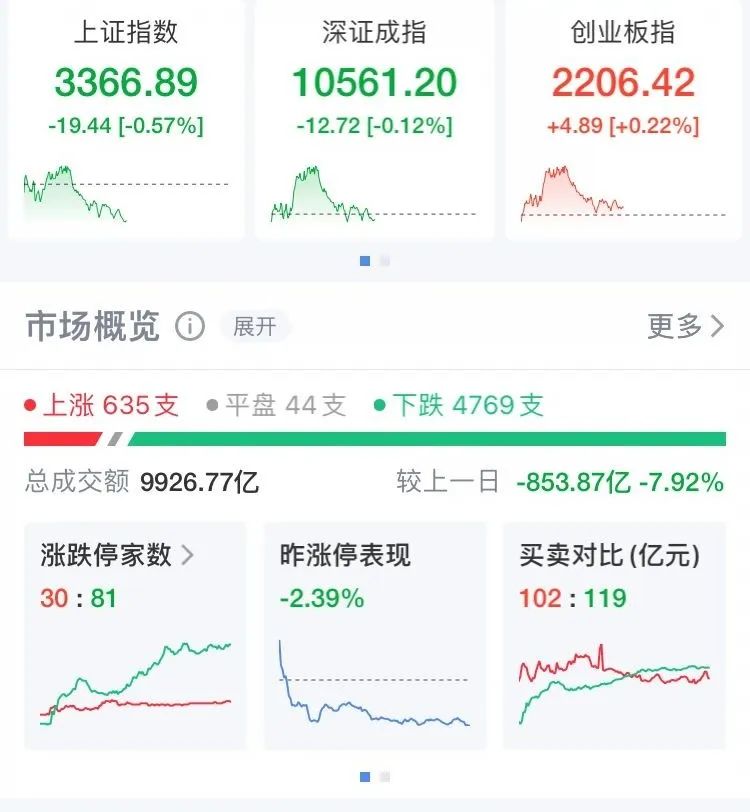 4769只个股下跌！A50一度急拉，这个板块逆市走高