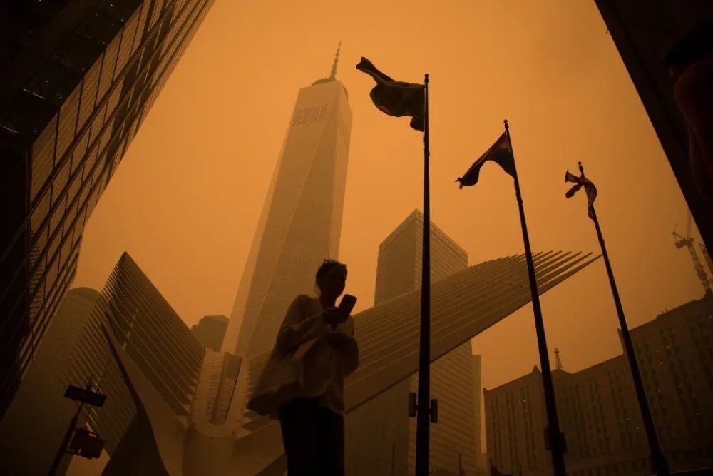 澳门威尼斯人官方污染爆表纽约“像在火星上”！有N95口罩销量猛增16倍中国产空气(图3)