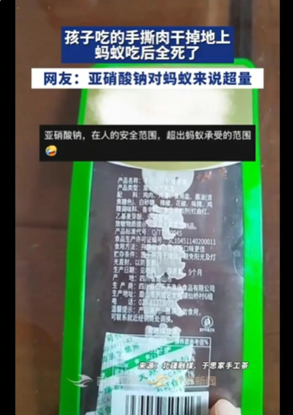 孩子零食碎渣掉地上，蚂蚁吃完集体死亡 (http://dinkfamily.com/) wap 第2张