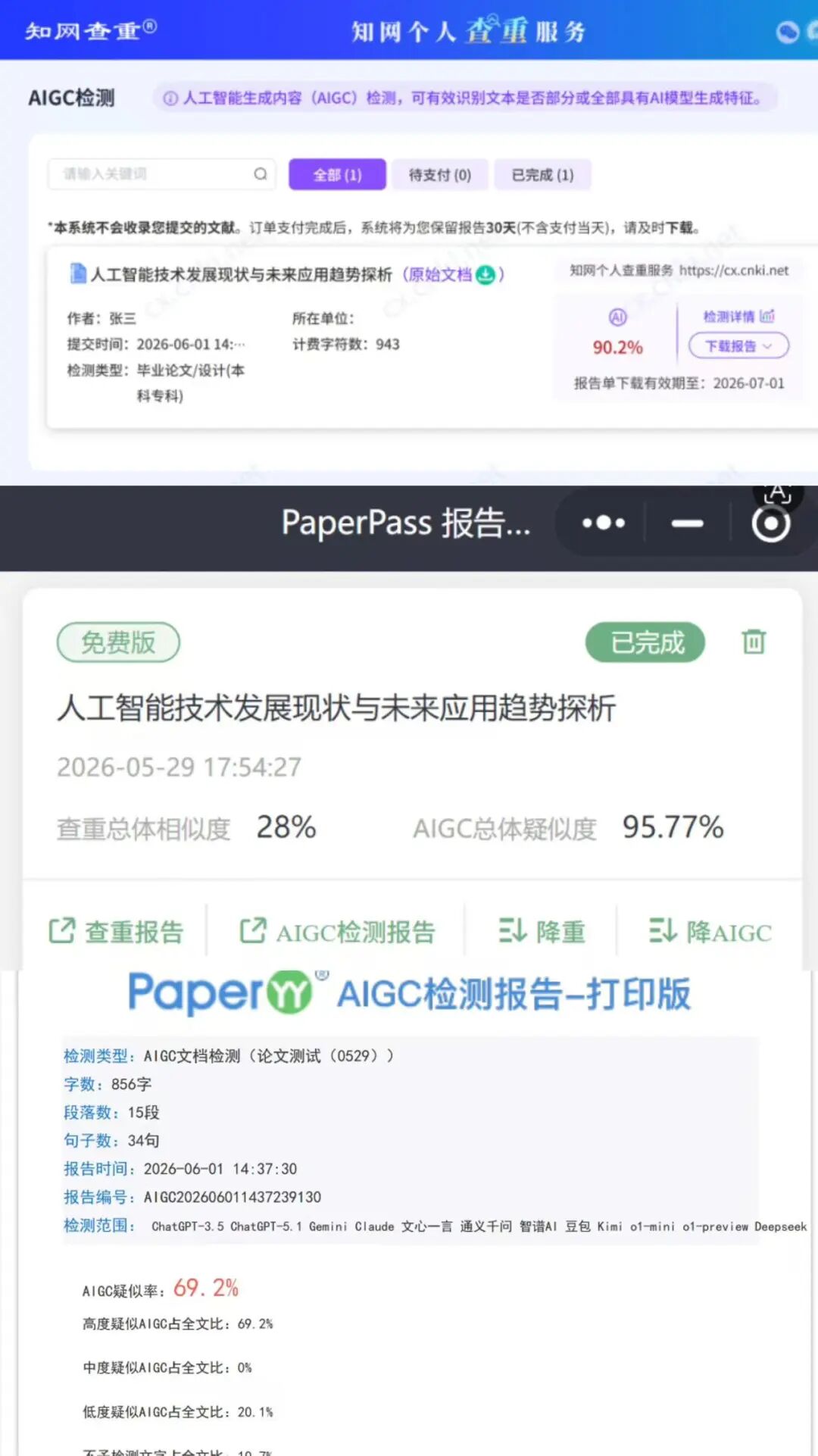 高校严查论文AI率，帮学生“降写”成了火爆生意，单商家销量就超4000件 (http://armanice.com/) wap 第3张